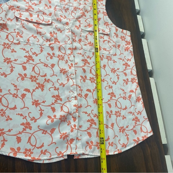 Soho New York Company Medium sleeveless polyester top Floral - Picture 3 of 6